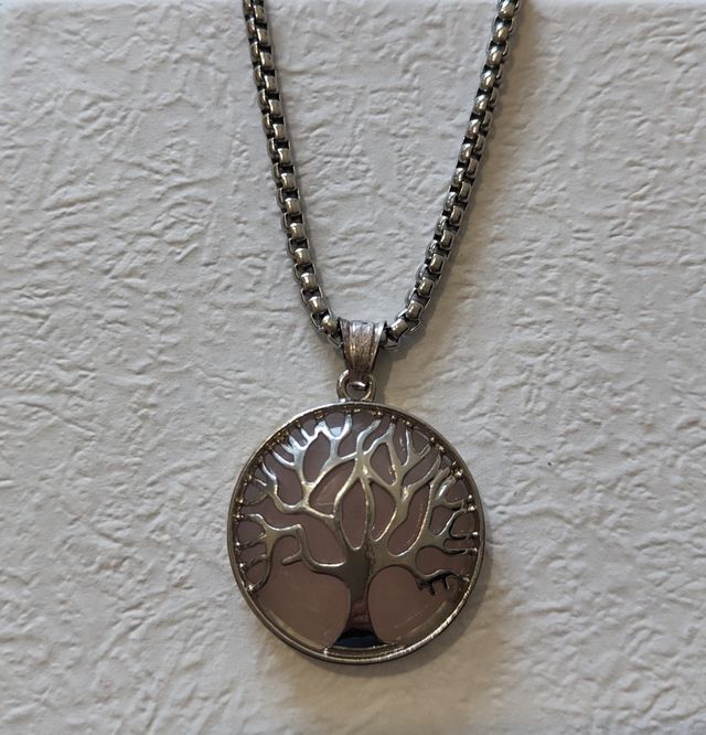 Ciondolo tondo " Albero della vita "