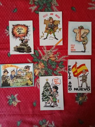Postales navideñas Ejército Delfín Salas