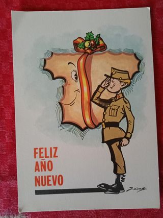 Postales navideñas Ejército Delfín Salas