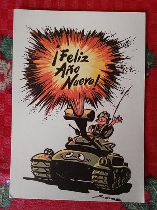 Postales navideñas Ejército Delfín Salas