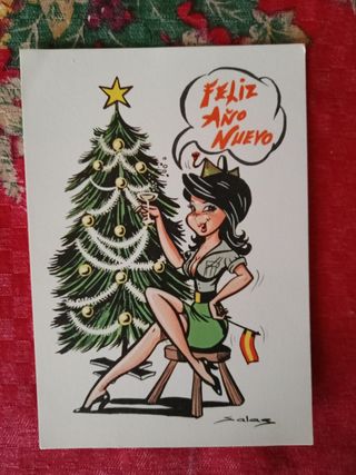 Postales navideñas Ejército Delfín Salas