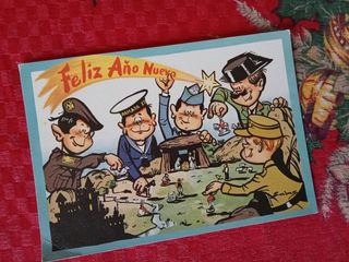 Postales navideñas Ejército Delfín Salas