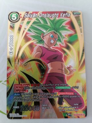 SAIYAN ONSLAUGHT KEFLA - DRAGON BALL SUPER CARD
