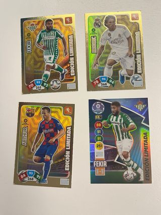 Cartas cromos Adrenalyn
