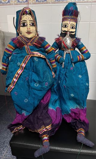 Marionetas de madera estilo árabe