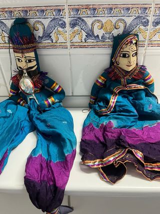 Marionetas de madera estilo árabe