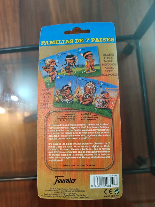 Baraja de cartas de 1965