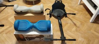 Pack de dos Hoverboard más silla kart 