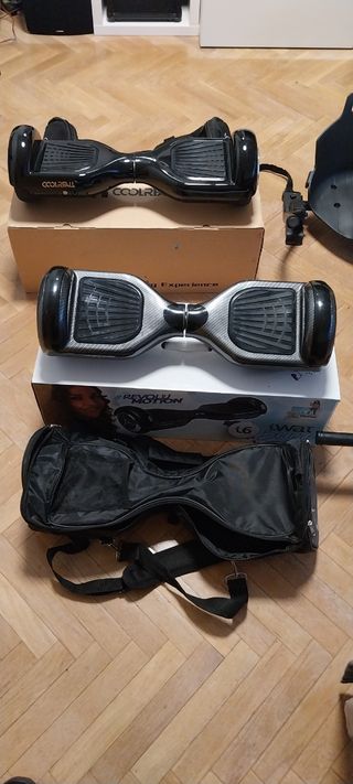 Pack de dos Hoverboard más silla kart 