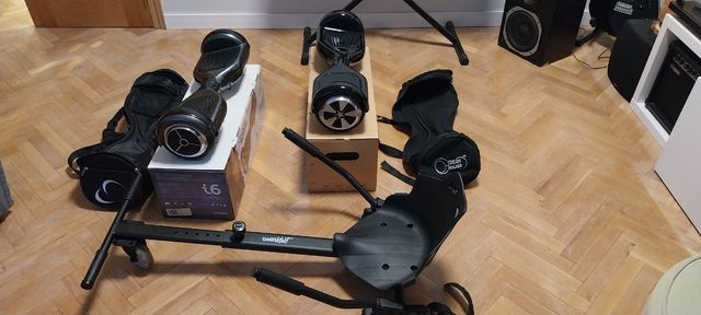 Pack de dos Hoverboard más silla kart