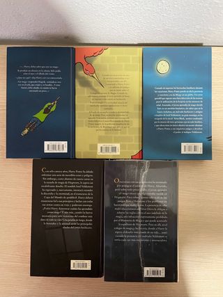 Pack de libros de Harry Potter 