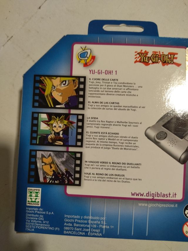 Cartuccia Digiblast Video Yu-Gi-Oh!