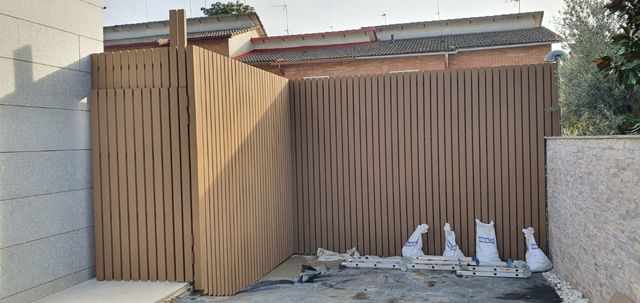 Vallas de composite y estructuras metalicas