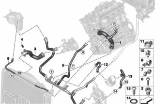 Tubos refrigeracion bmw 320d e90