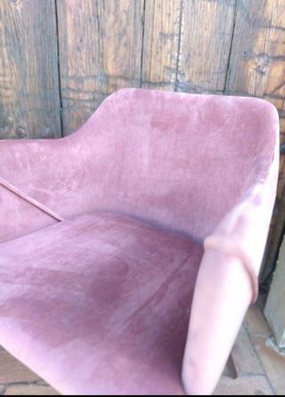 Sillas terciopelo.