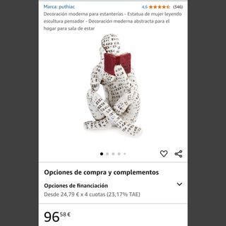 ★ Figura mujer, decoración exquisita, moderna