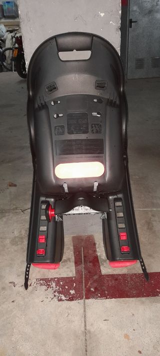 Silla bicicleta portabebes