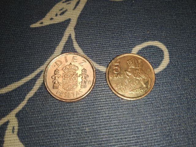 Moneda de 10 pesetas 1985