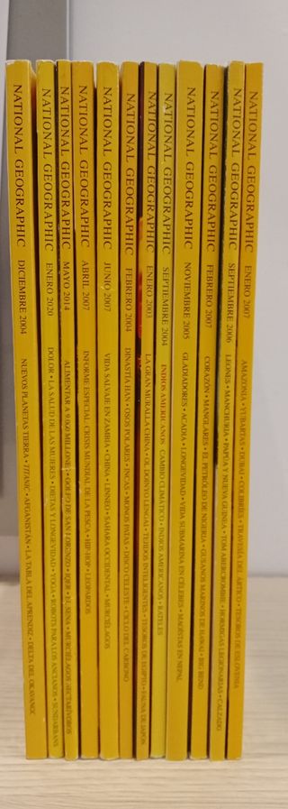 REVISTAS NATIONAL GEOGRAPHIC