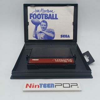 Joe Montana Football Sega Master System