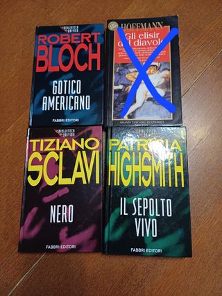 libri la biblioteca del brivido