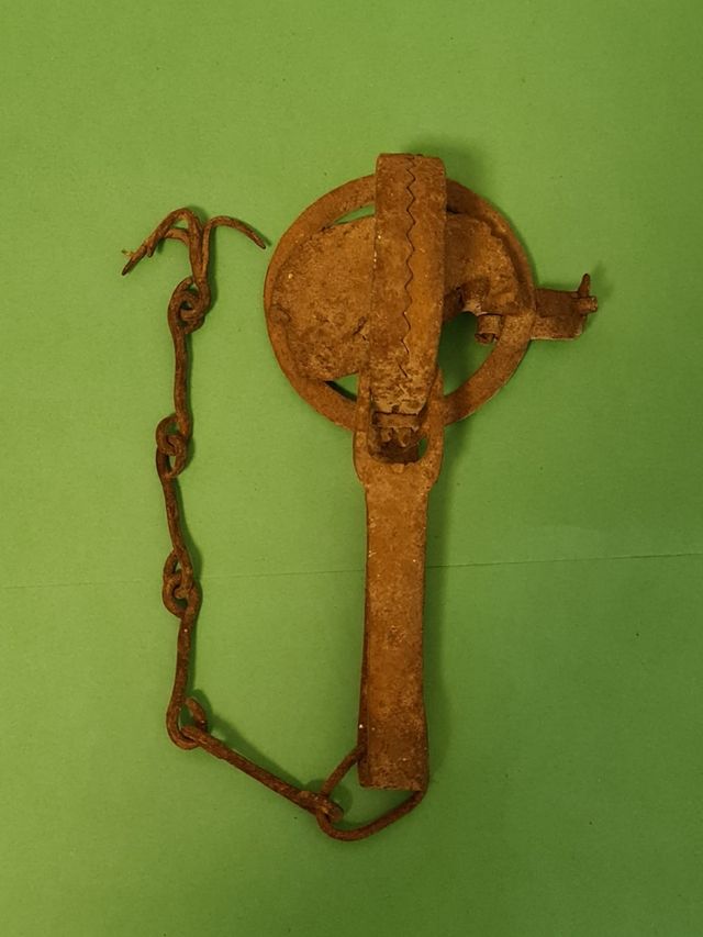 Antigua herramienta de decoración