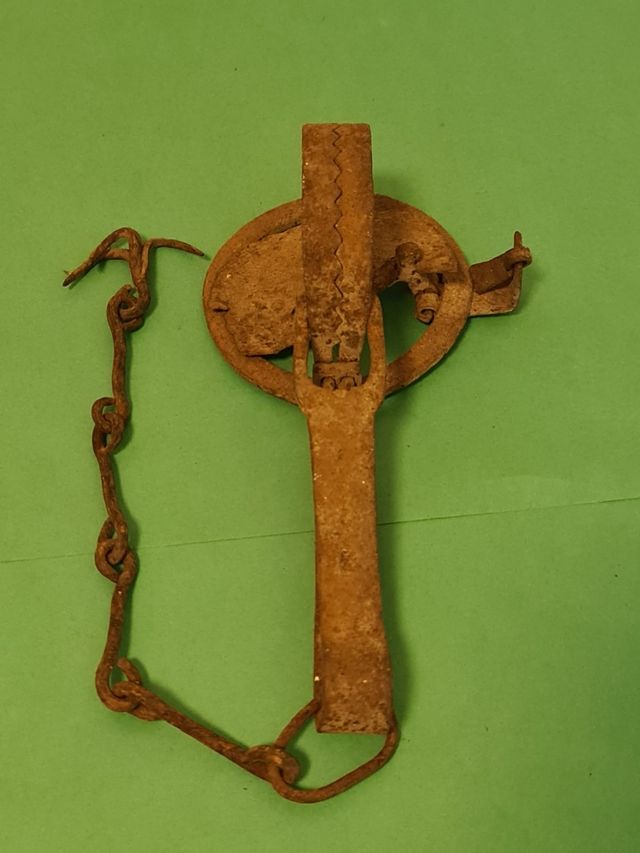 Antigua herramienta de decoración