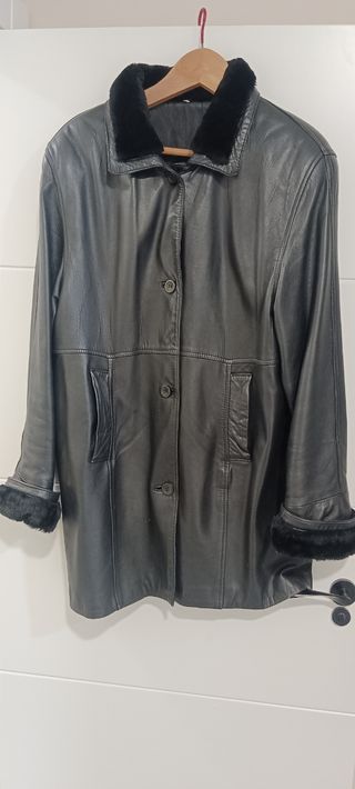 Chaquetón de piel 