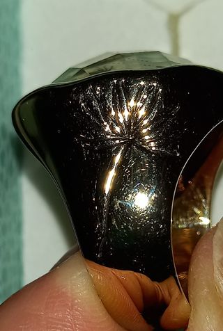 Anello con soffione placcato oro