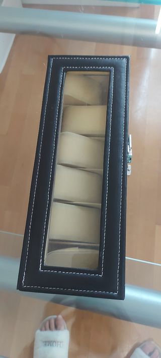 Scatola porta orologi 6 pezzi