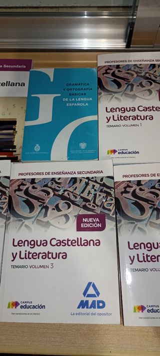 Opos secundaria lengua y literatura