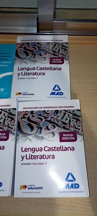 Opos secundaria lengua y literatura