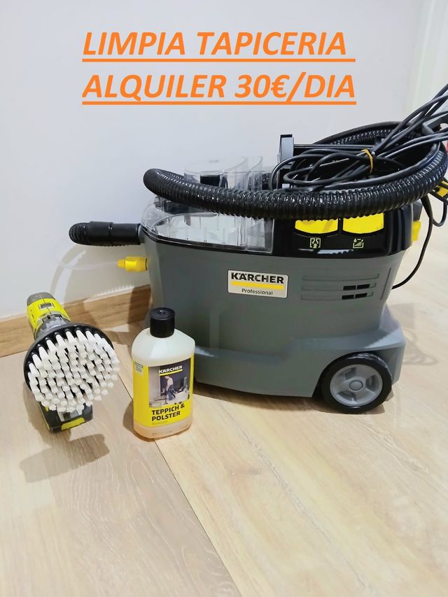 Limpia tapicerias Karcher 30€ por dia