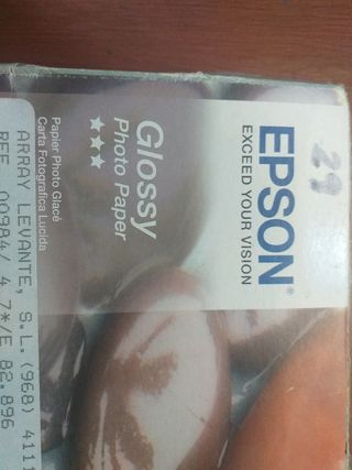 Papel para Fotos Epson 10×15