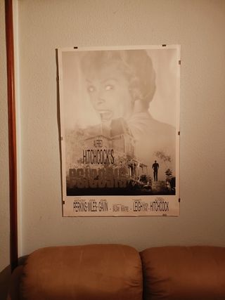 Posters de "Drácula" y "Psicosis" enmarcados