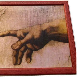 Michelangelo Giudizio Universale,stampa in cornice