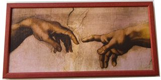 Michelangelo Giudizio Universale,stampa in cornice