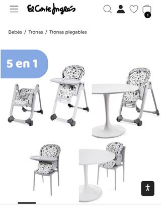 Trona bebe chicco polly progress 5