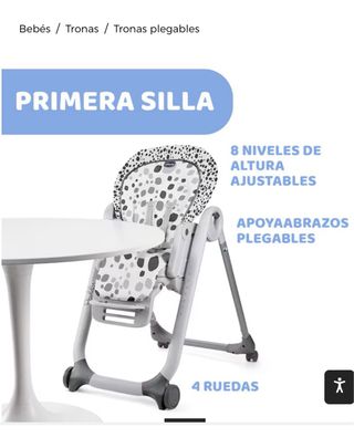 Trona bebe chicco polly progress 5