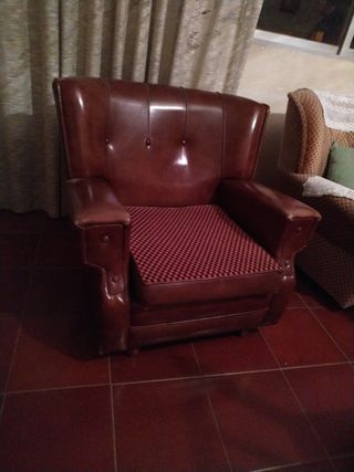 Sofa orejero antiguo