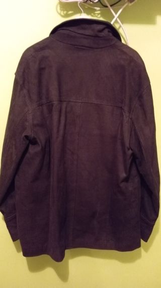Chaqueta nobuck hombre