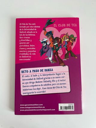 Libro Tea Stilton: Reto a paso de danza 