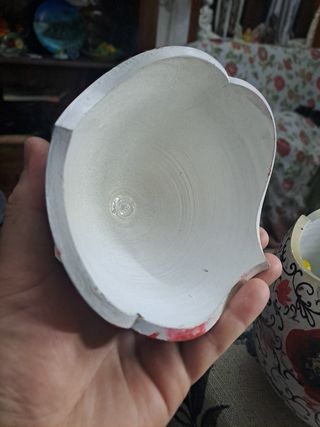 Uova in terracotta dipinta a mano