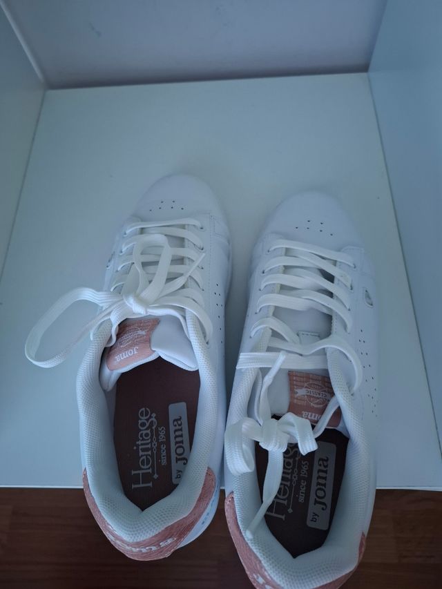 Zapatilla joma blancas