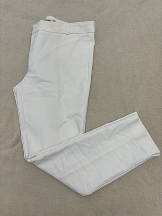 Pantalon blanco Zara