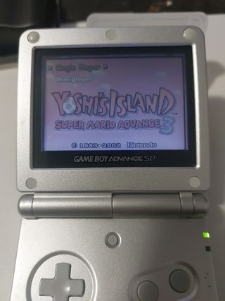 Gameboy advance sp más juegos