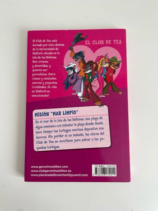 Libro Tea Stilton: Misión Mar limpio