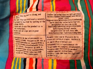 Trona viaje plegable Sack'n Seat+.