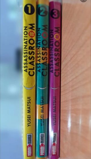 Assassination Classroom 1,2,3