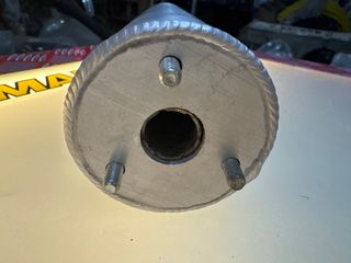 Silencioso GIANNELLI Aluminio 3 tornillos NUEVO